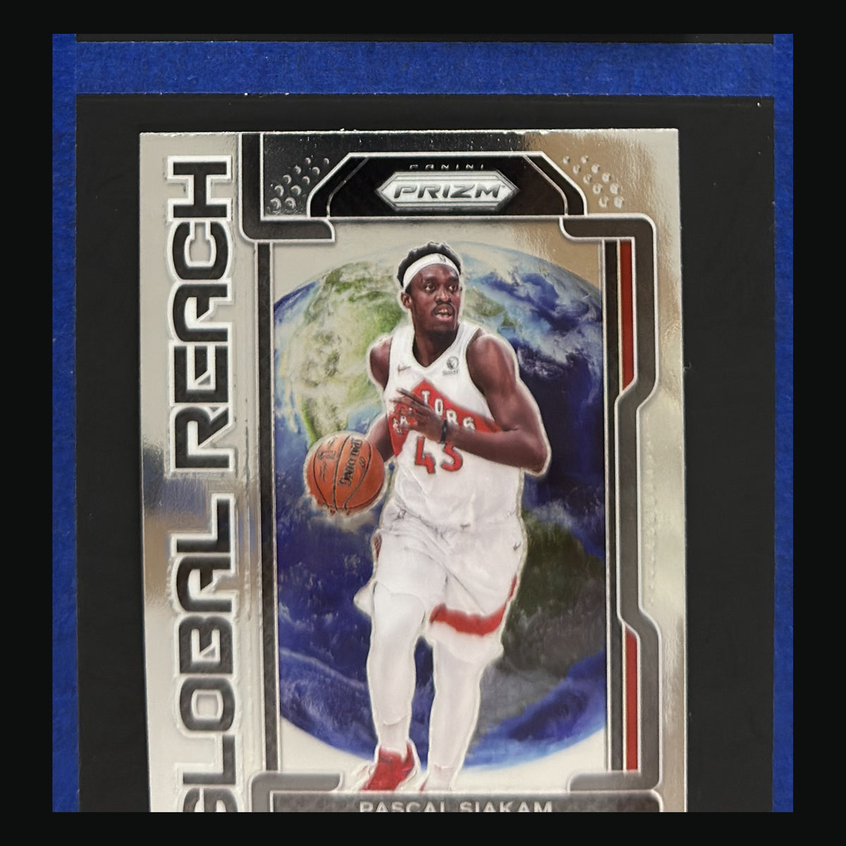 2021-22 Panini Prizm Global Reach Pascal Siakam #7 — front image
