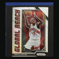 2022-23 Panini Prizm Global Reach Silver Prizm Pascal Siakam #4 — front view