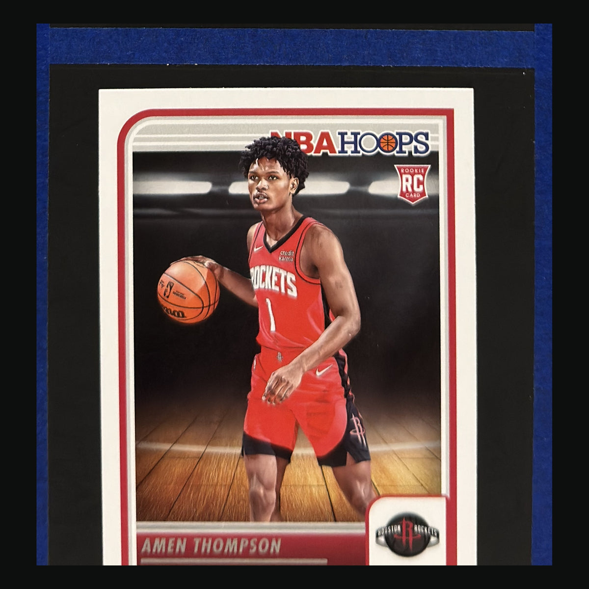 2023-24 Panini NBA Hoops Amen Thompson Rookie Card #242 — front view