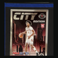 2023-24 Panini NBA Hoops Premium Stock City Edition Amen Thompson #14 — front view