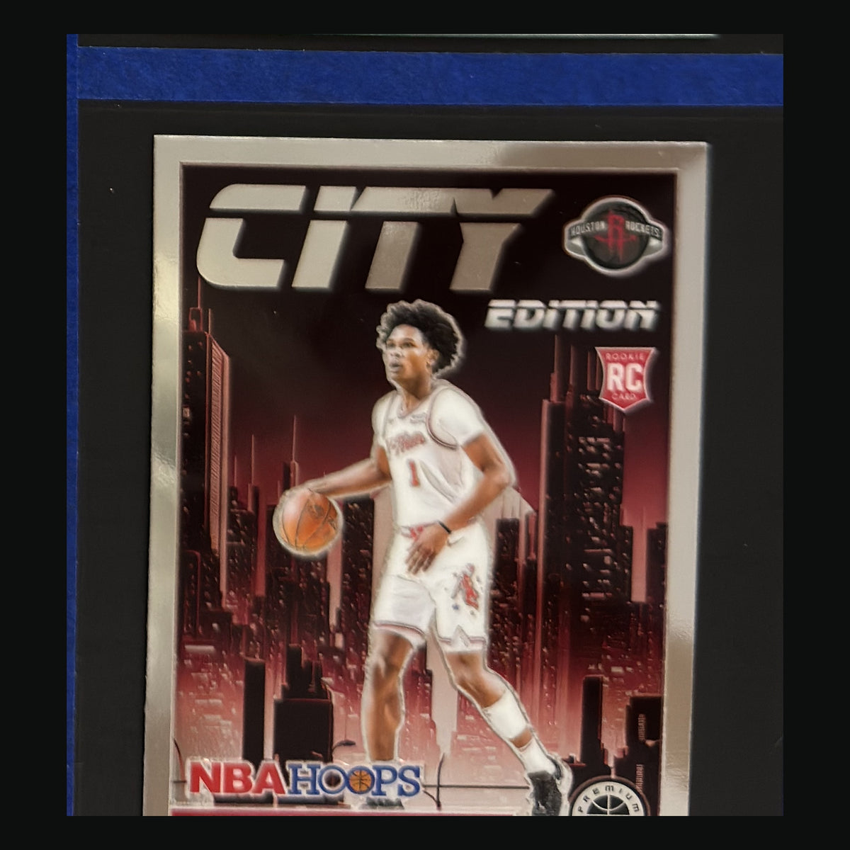 2023-24 Panini NBA Hoops Premium Stock City Edition Amen Thompson #14 — front view