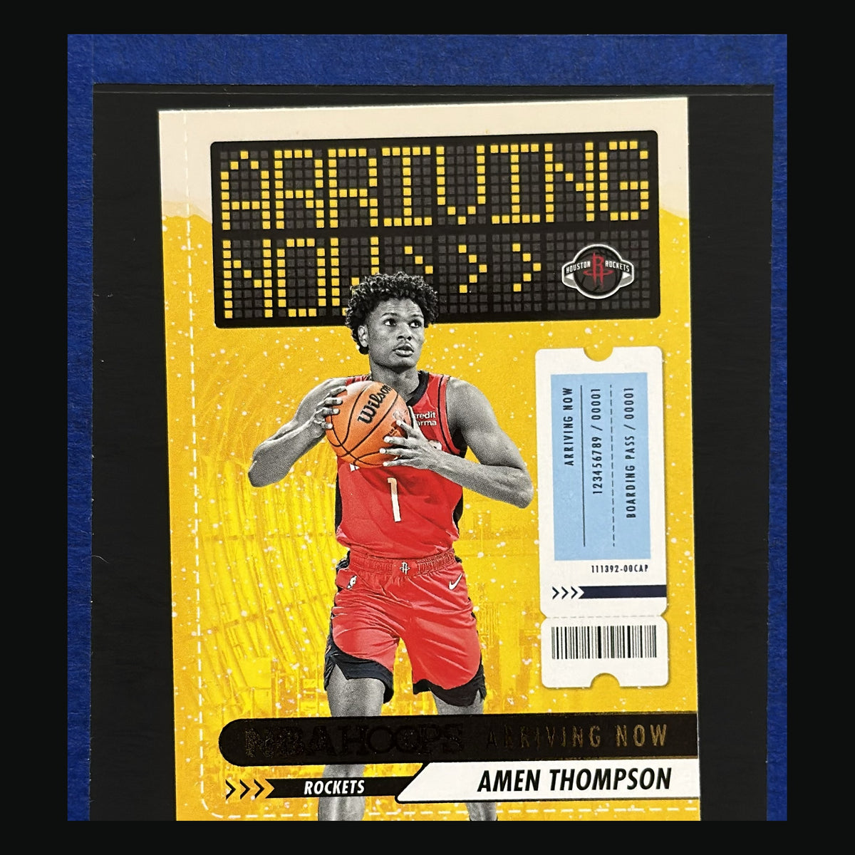 2023-24 Panini NBA Hoops Arriving Now Winter Amen Thompson #16 — front view