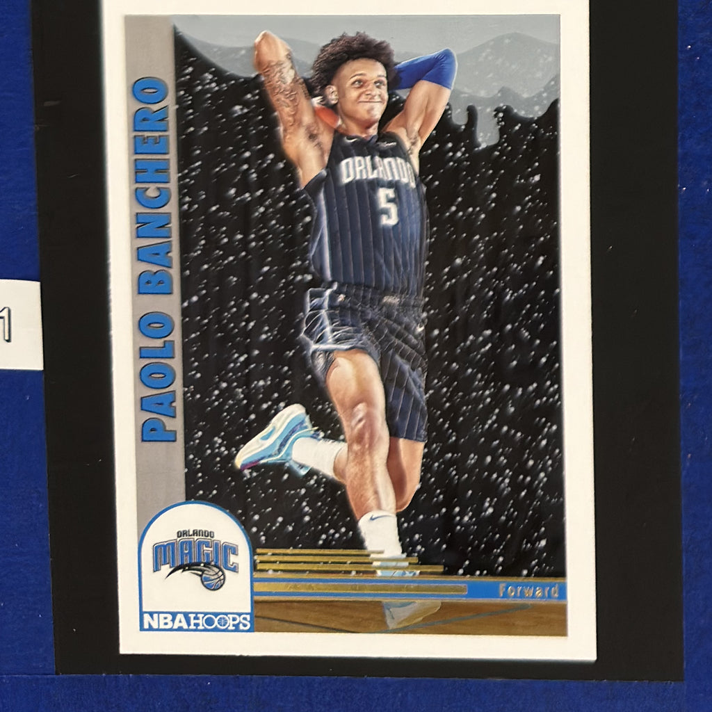 2022-23 Panini NBA Hoops Tribute Winter Paolo Banchero RC #281 — front view