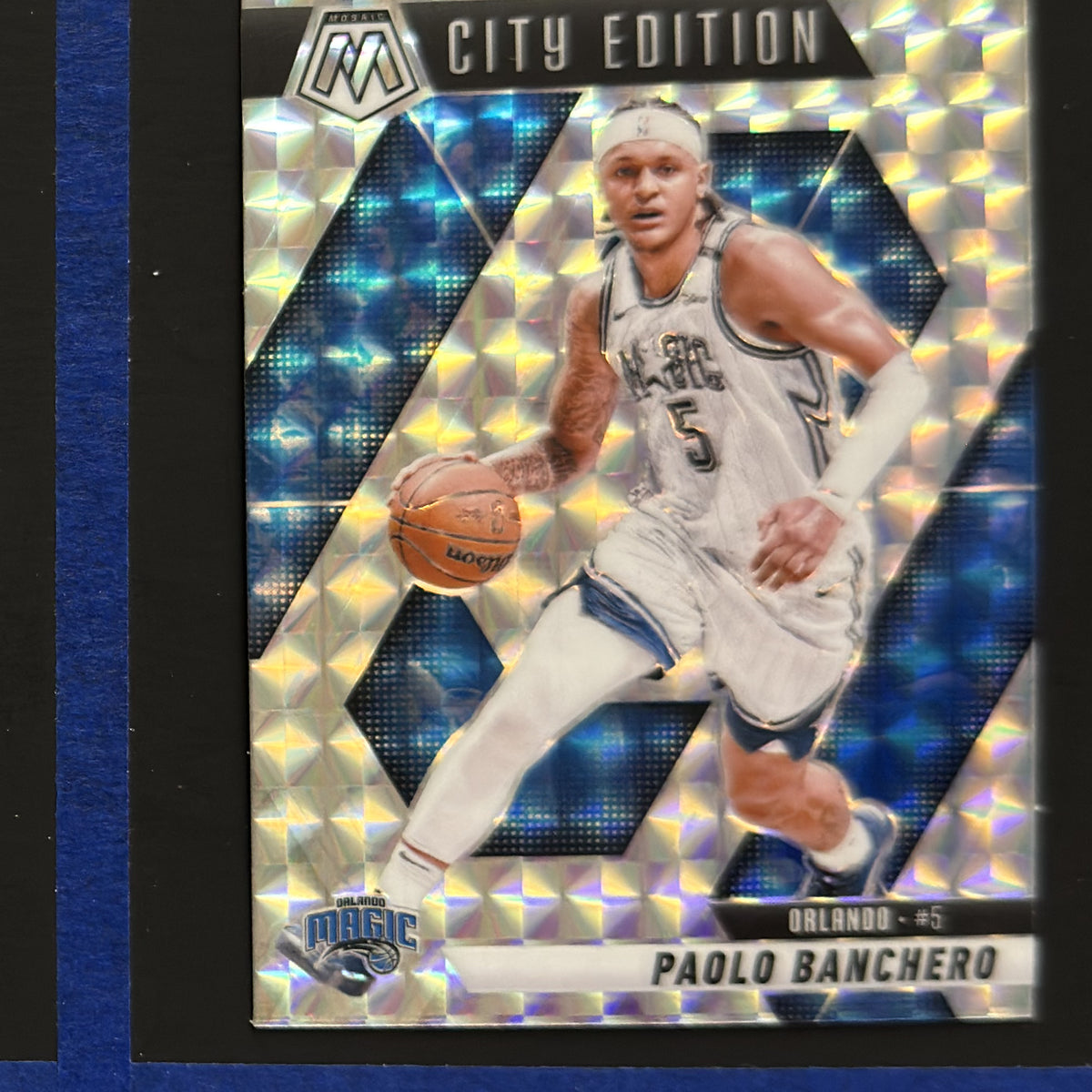 2024-25 Panini Mosaic City Edition Silver Mosaic Paolo Banchero #283 — front view