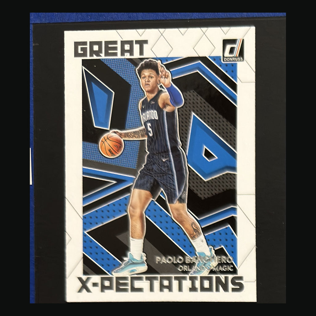 2022-23 Panini Donruss Great X-Pectations Paolo Banchero #7 - front