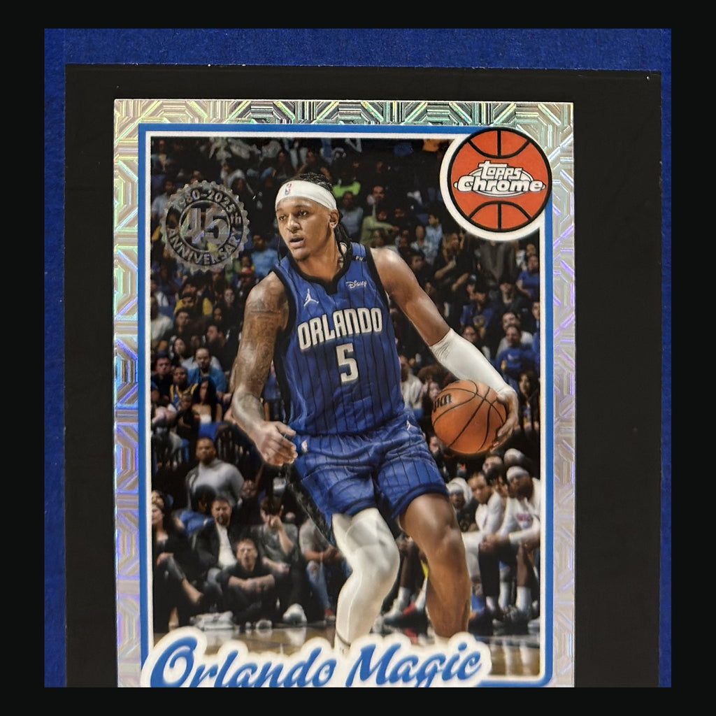 2025-26 Topps 1980-81 Chrome Mojo Refractor Paolo Banchero #TC-PB - front