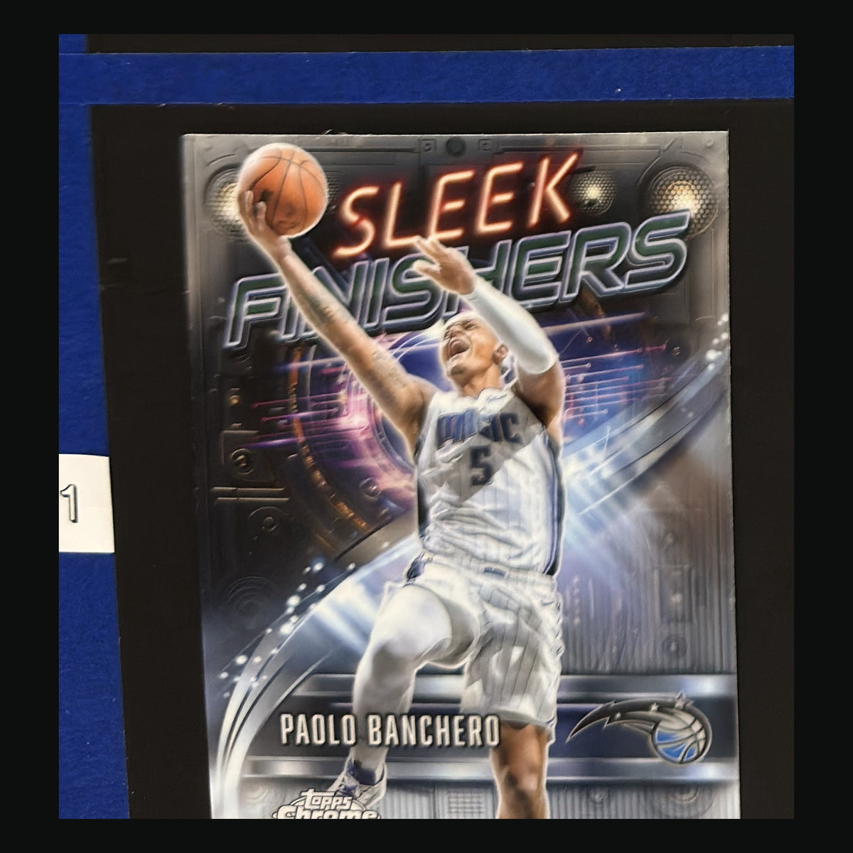 2025-26 Topps Chrome Sleek Finishers Paolo Banchero #SF-3 — front view