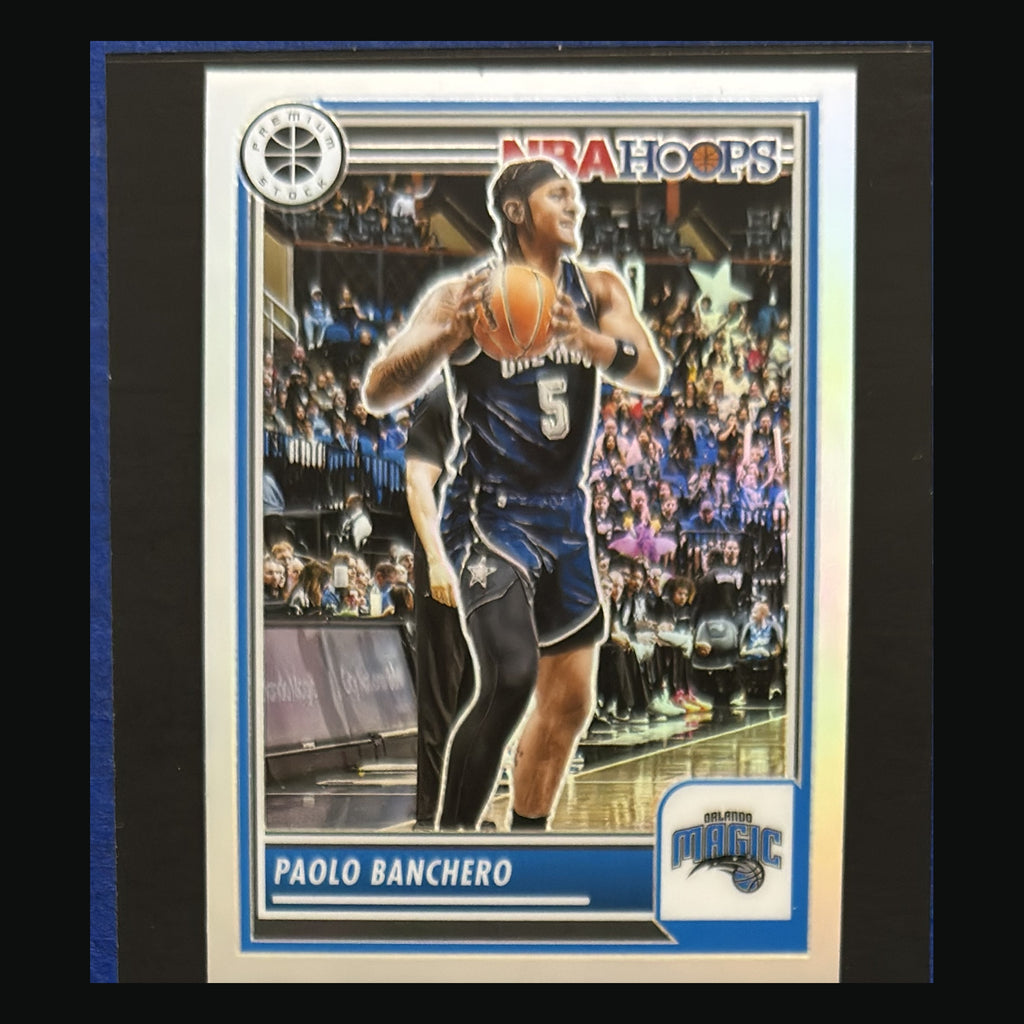 2023-24 Panini NBA Hoops Premium Stock Silver Prizm Paolo Banchero #182 — front view