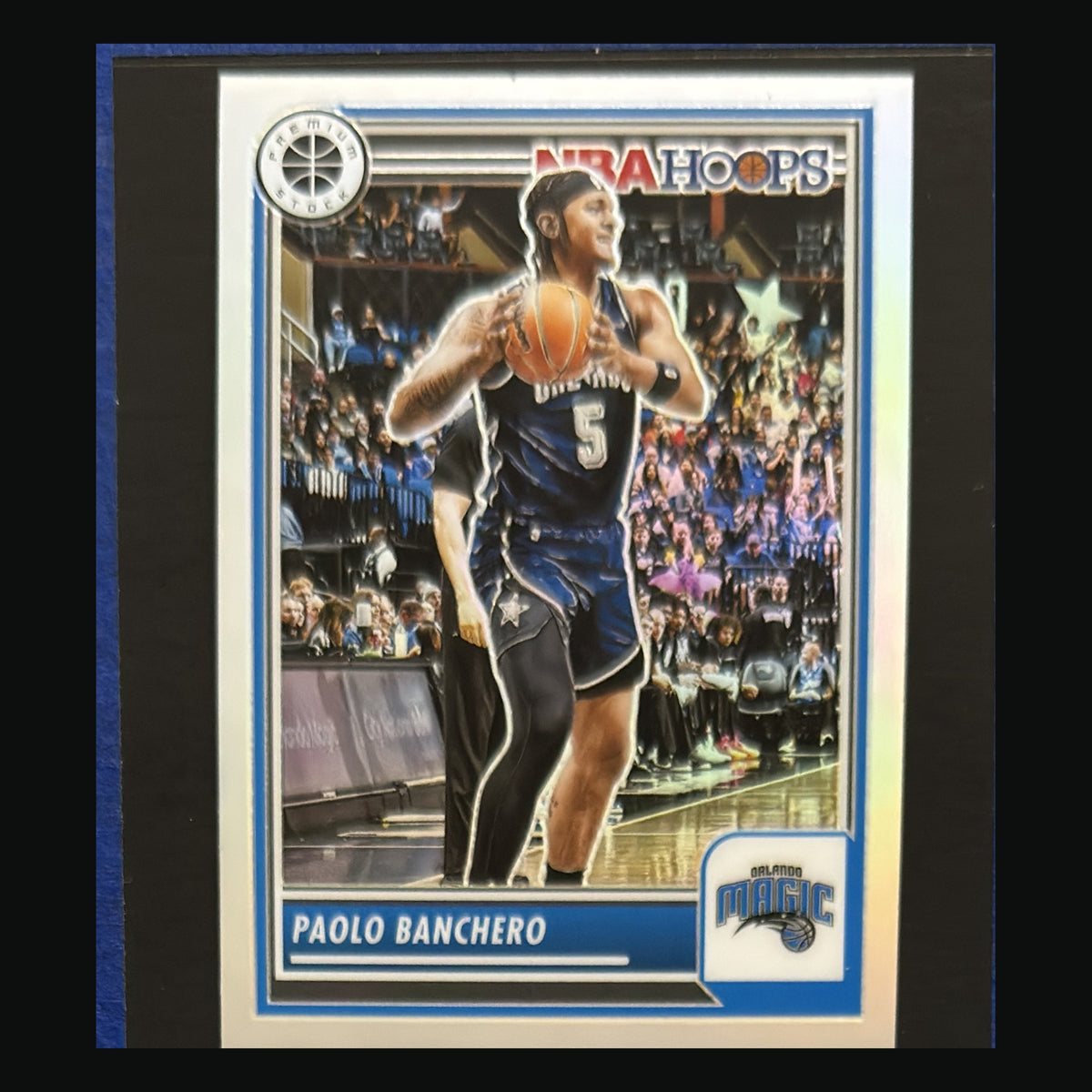 2023-24 Panini NBA Hoops Premium Stock Silver Prizm Paolo Banchero #182 — front view