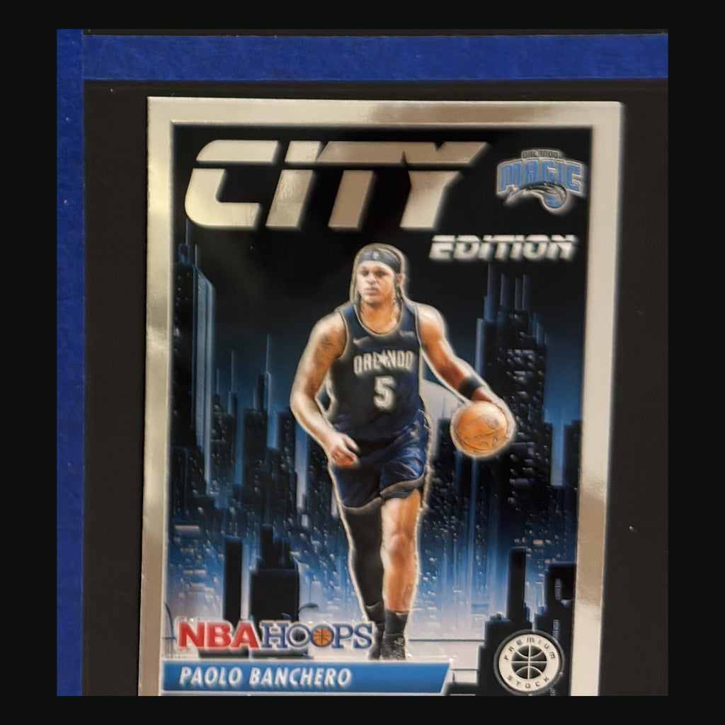 2023-24 Panini NBA Hoops Premium Stock City Edition Paolo Banchero #10 — front view