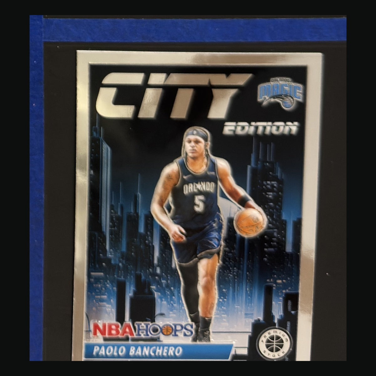 2023-24 Panini NBA Hoops Premium Stock City Edition Paolo Banchero #10 — front view