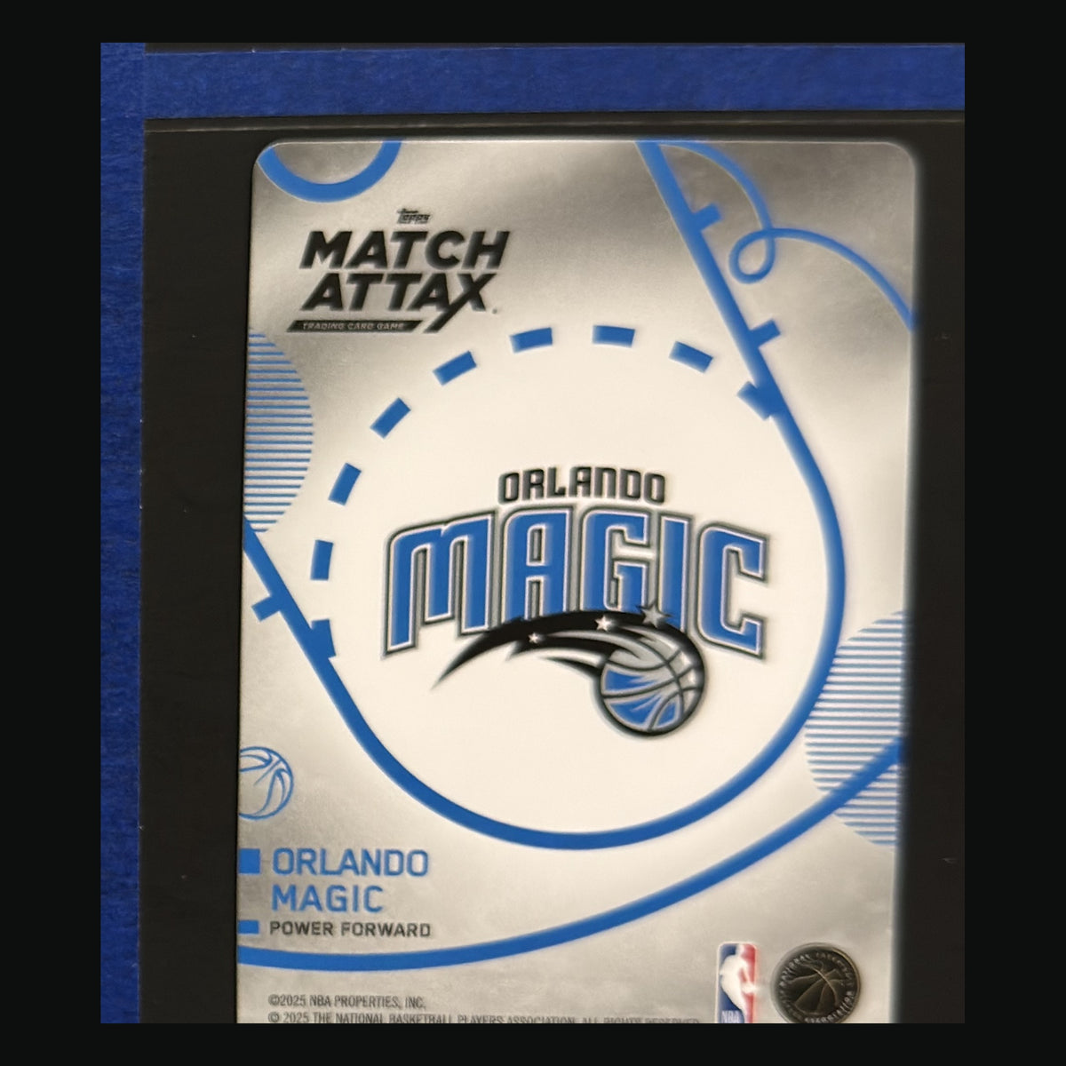 2025-26 Topps Match Attax Player of the Game Paolo Banchero #PG-PB — back view