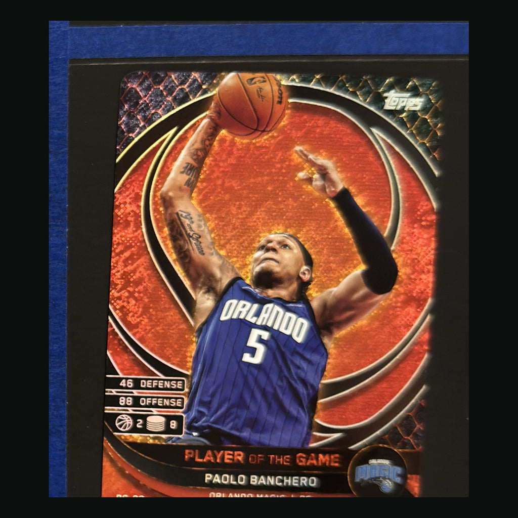 2025-26 Topps Match Attax Player of the Game Paolo Banchero #PG-PB — front view