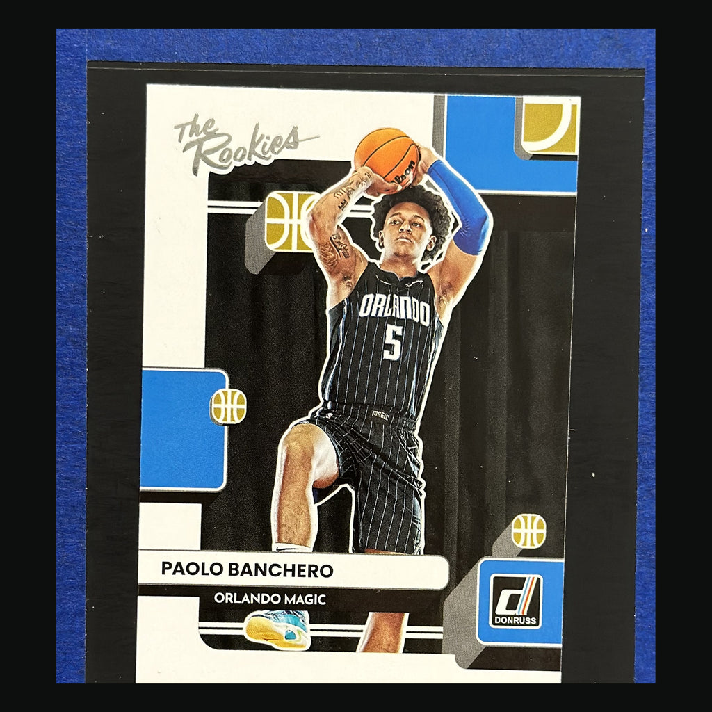 2022-23 Panini Donruss The Rookies Paolo Banchero #1 — front view