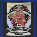 2022-23 Panini Prizm Dominance Silver Zach LaVine #6 — front view
