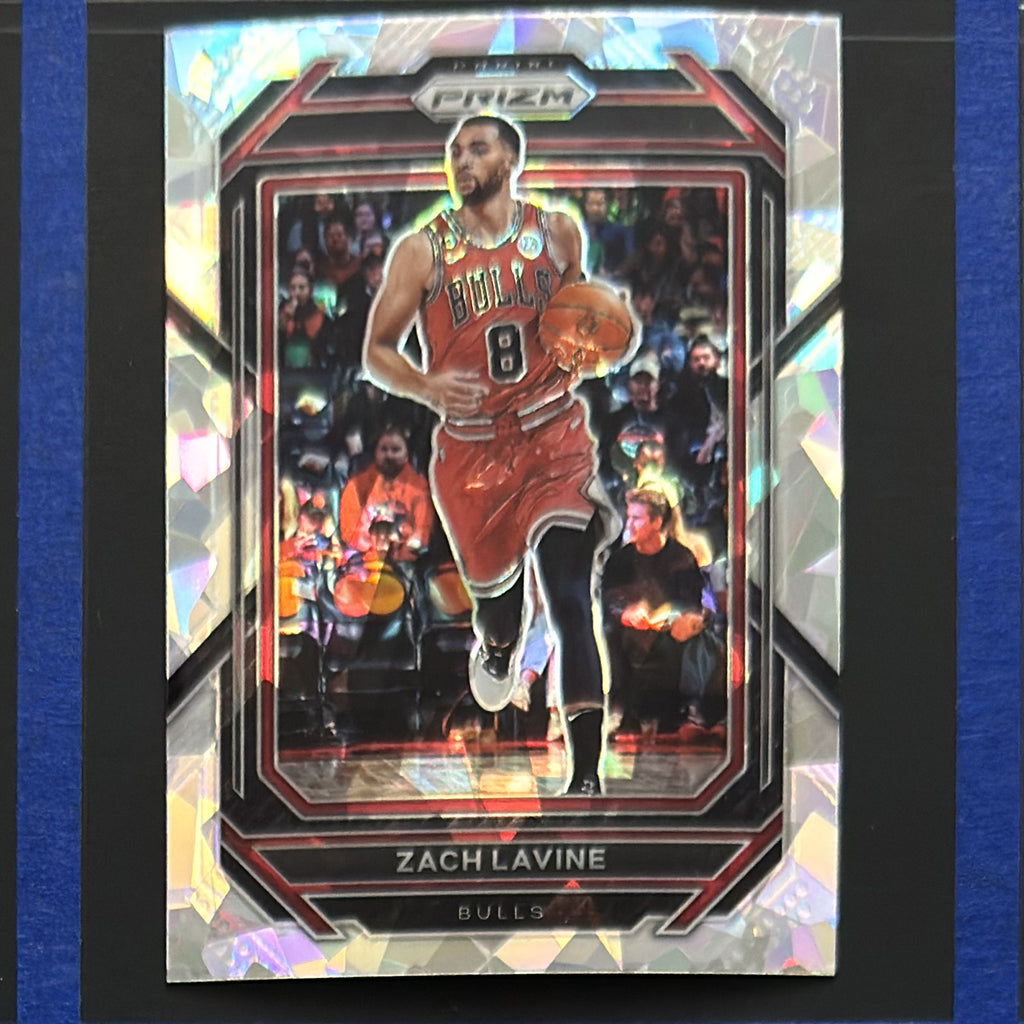2022-23 Panini Prizm Ice Zach LaVine #92 — front view
