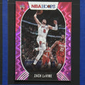2020-21 Panini NBA Hoops Purple Explosion Zach LaVine #196 — front view