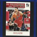 2022-23 Panini Donruss Franchise Features Zach LaVine #6 — front view