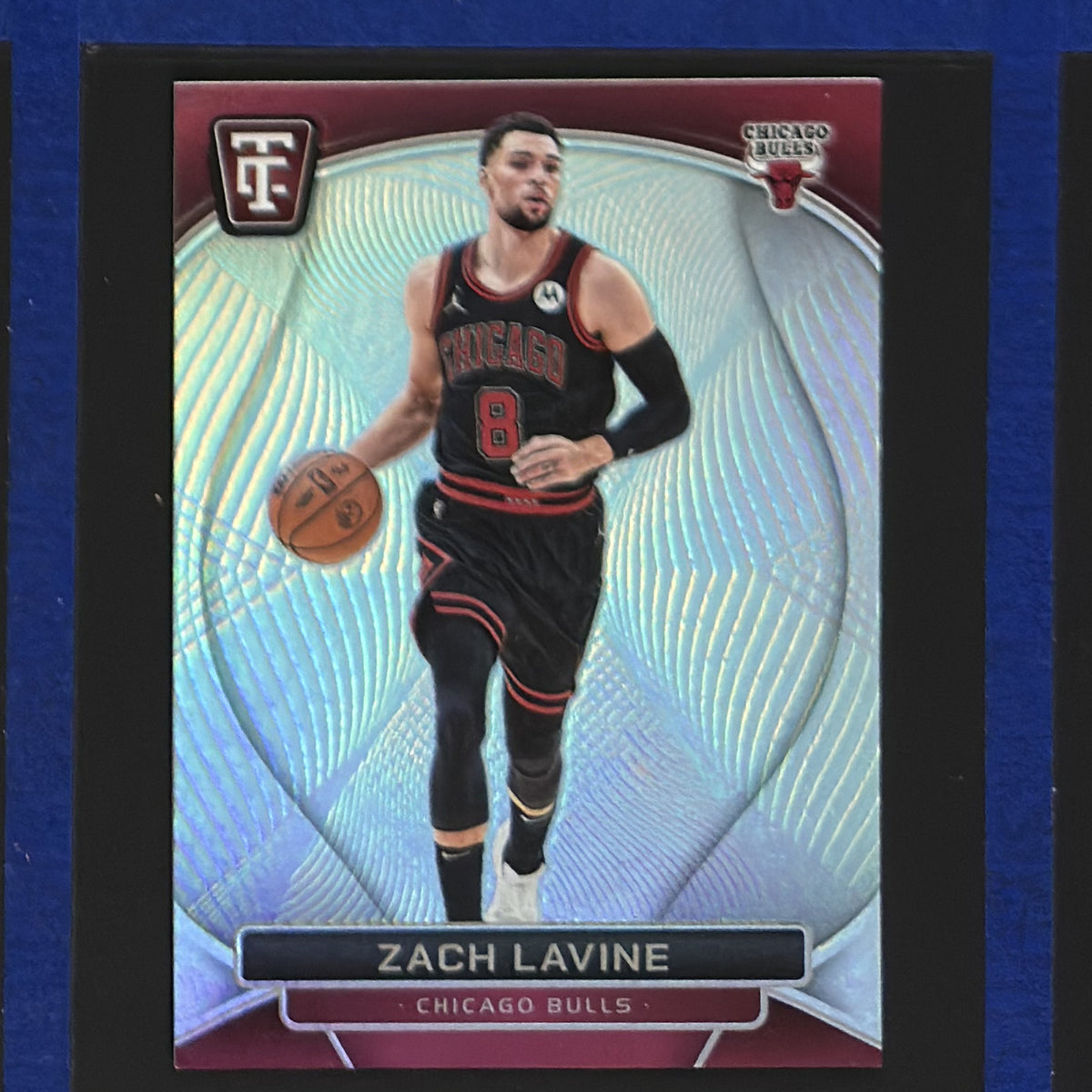 2024-25 Panini Totally Certified Maroon Mirror Zach LaVine #64 — front view