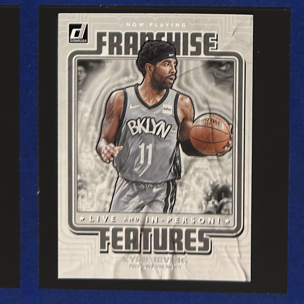2020-21 Panini Donruss Franchise Features Kyrie Irving #3 — front view