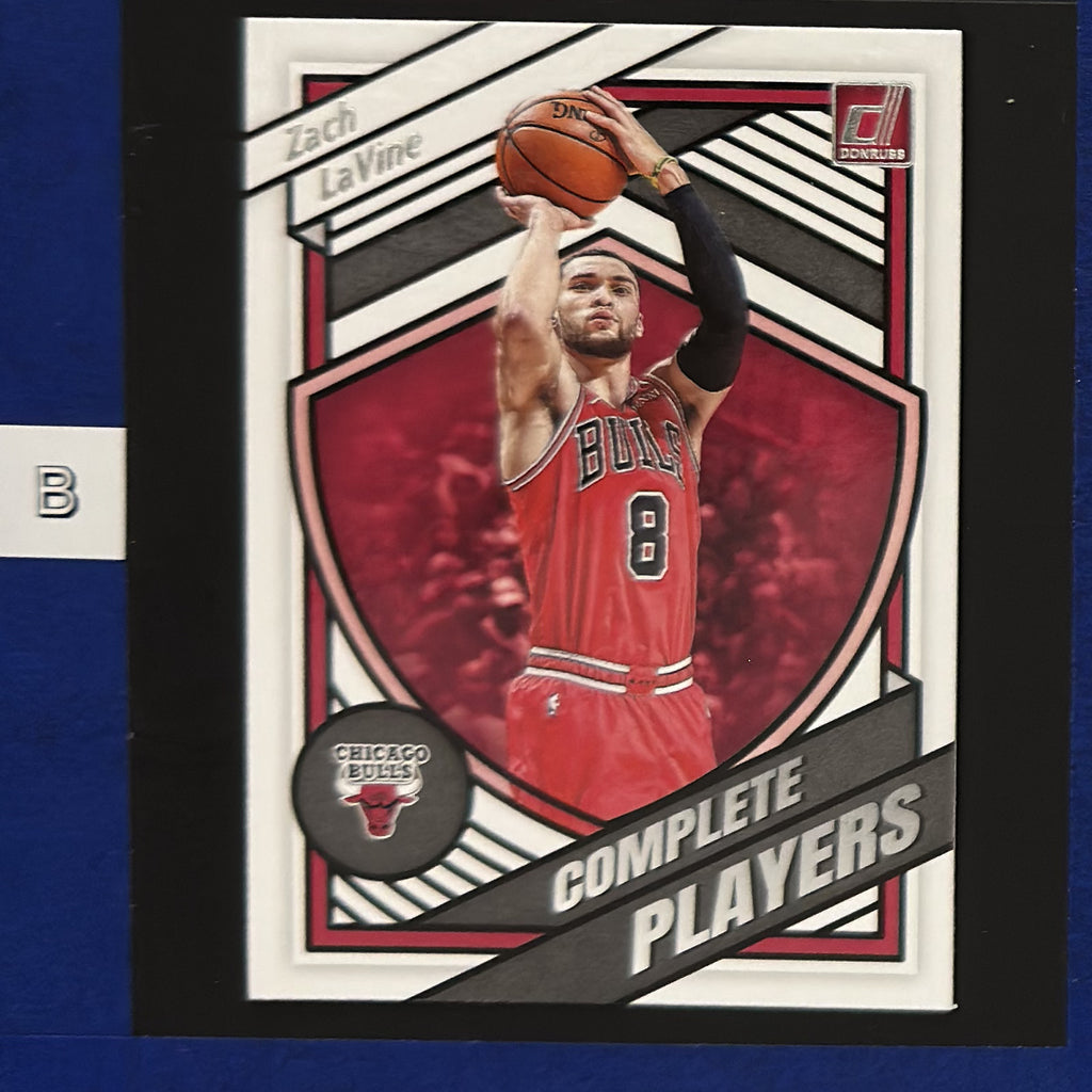 2020-21 Panini Donruss Complete Players Zach LaVine #13 — front view