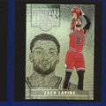 2021-22 Panini Illusions Intriguing Players Emerald Zach LaVine #20 — front view