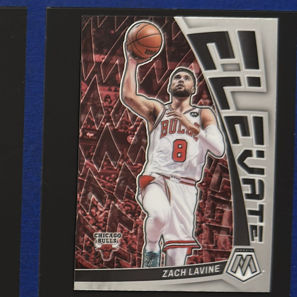 2022-23 Panini Mosaic Elevate Zach LaVine #11 — front view
