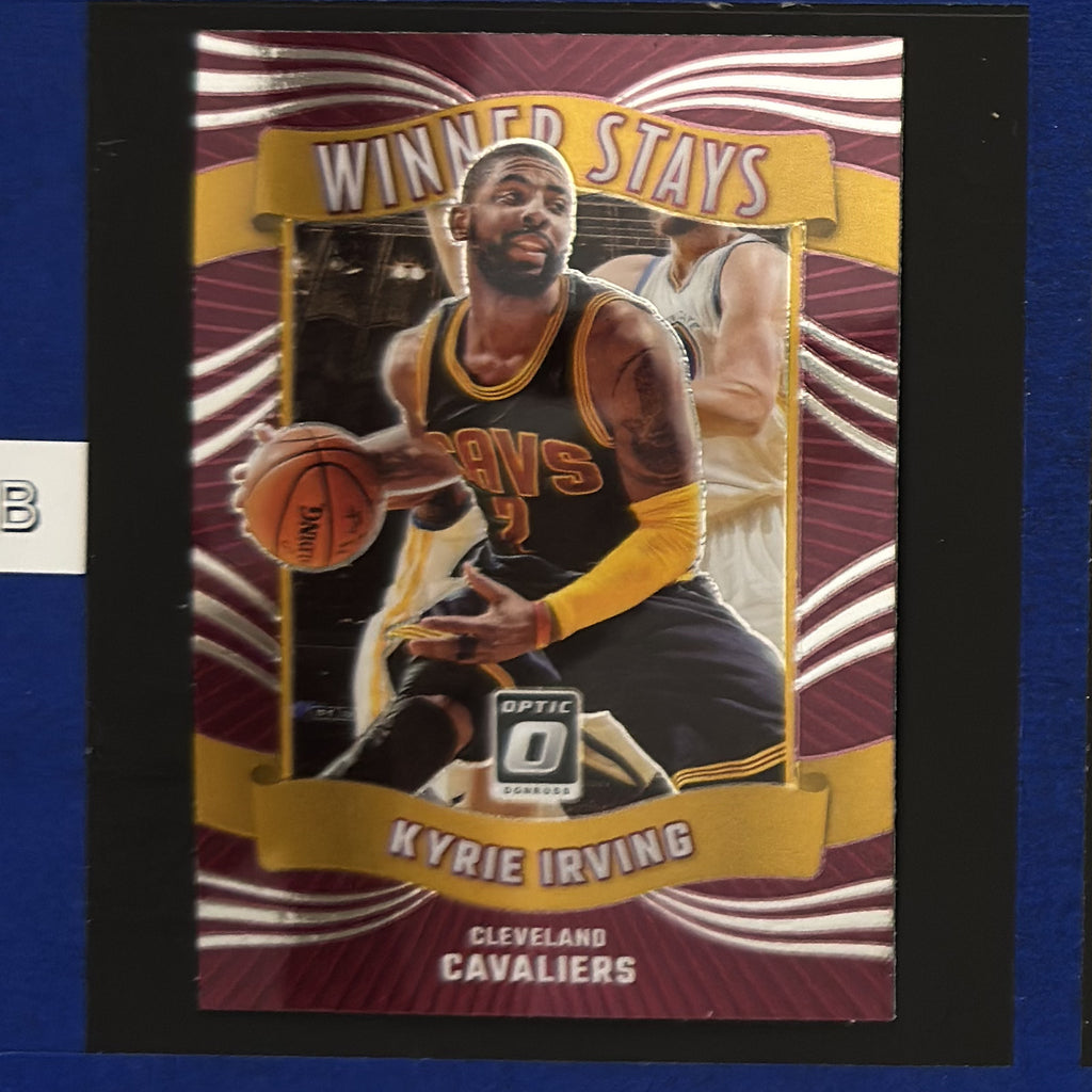2023-24 Panini Donruss Optic Winner Stays Kyrie Irving #10 — front view