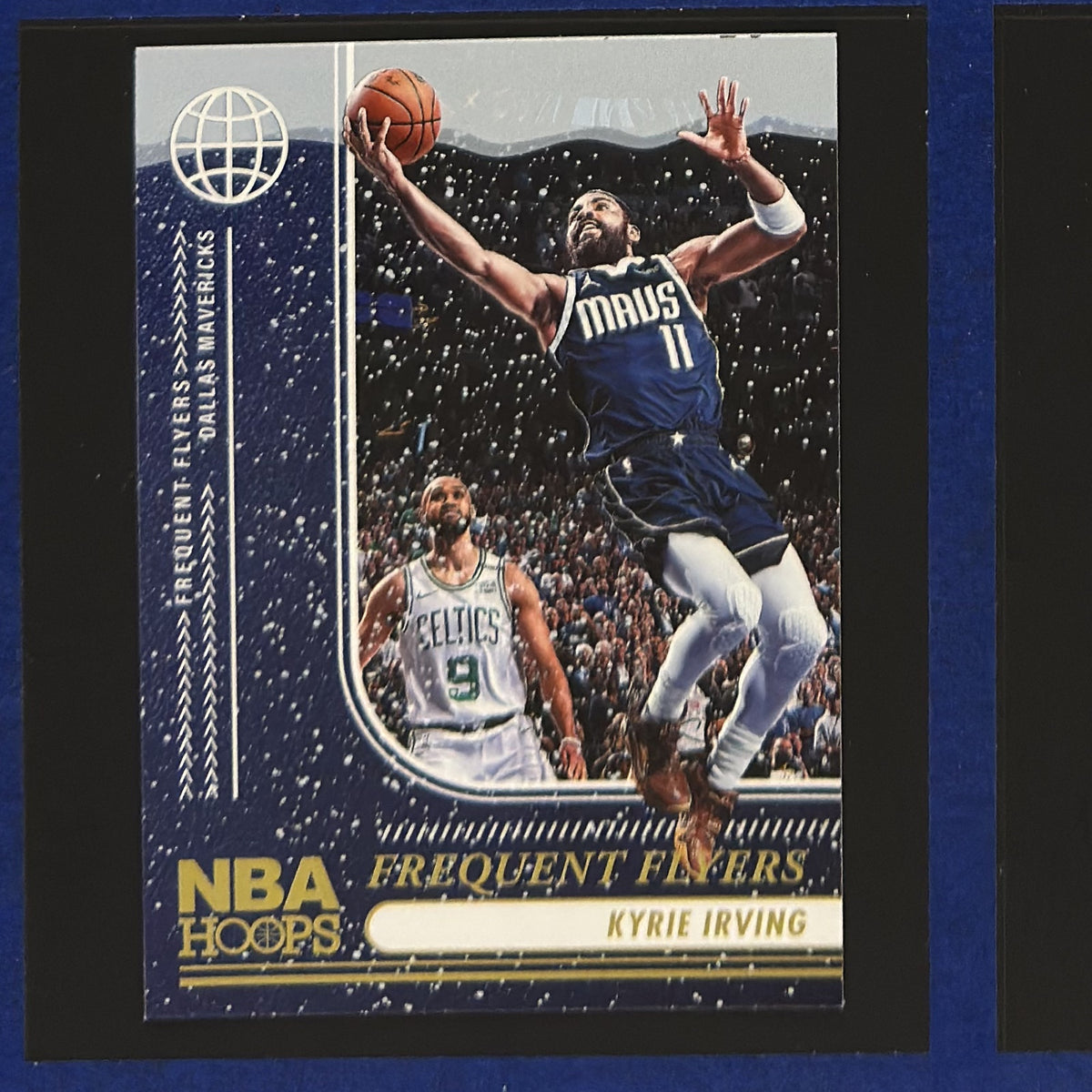 2024-25 Panini NBA Hoops Frequent Flyers Kyrie Irving #15 — front view