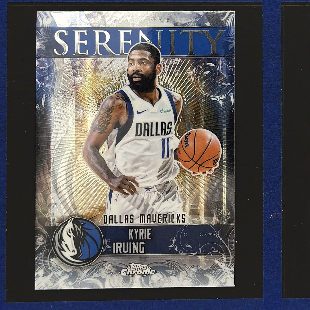 2025-26 Topps Chrome Serenity Kyrie Irving #SY-6 — front view