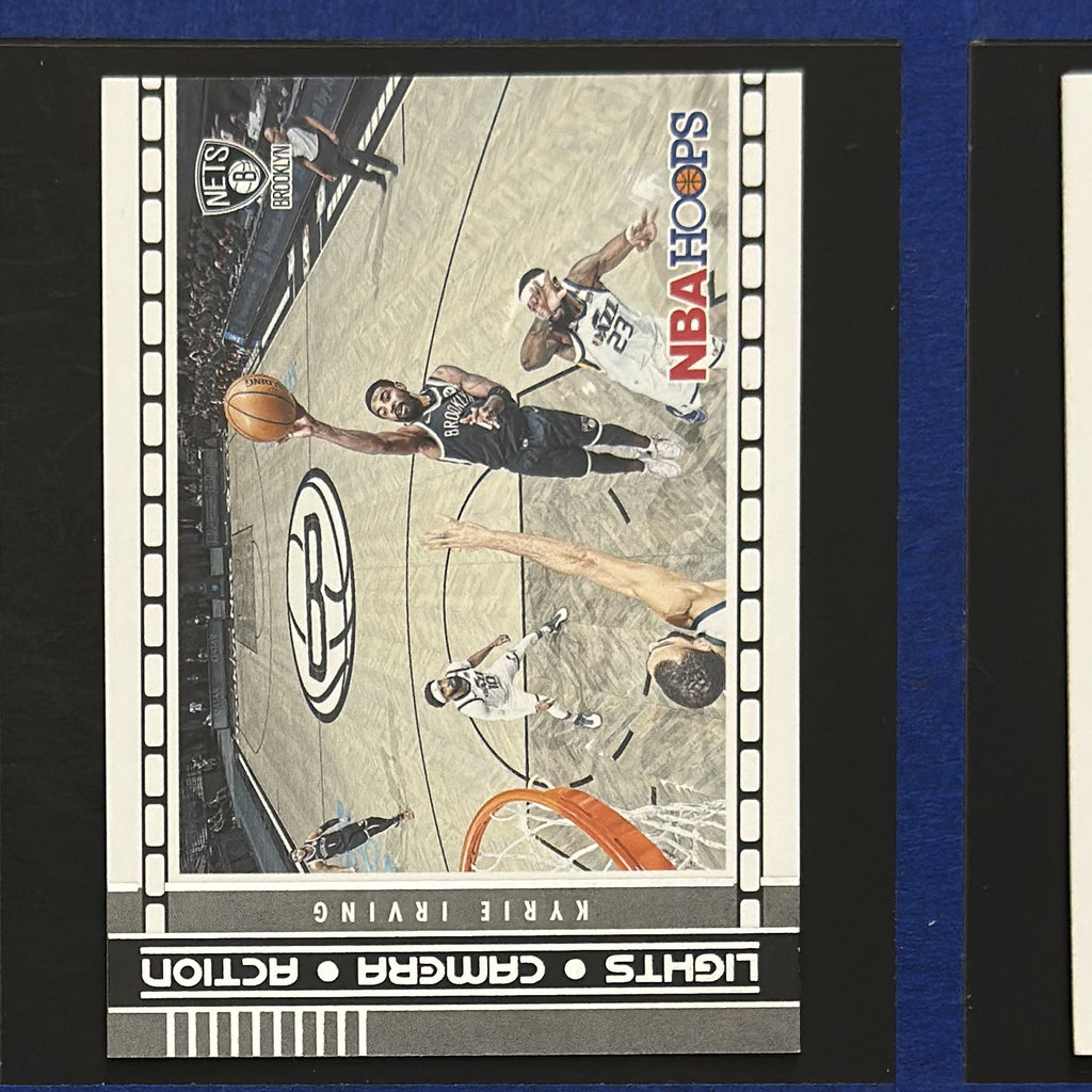 2021-22 Panini NBA Hoops Lights Camera Action Kyrie Irving #1 — front view