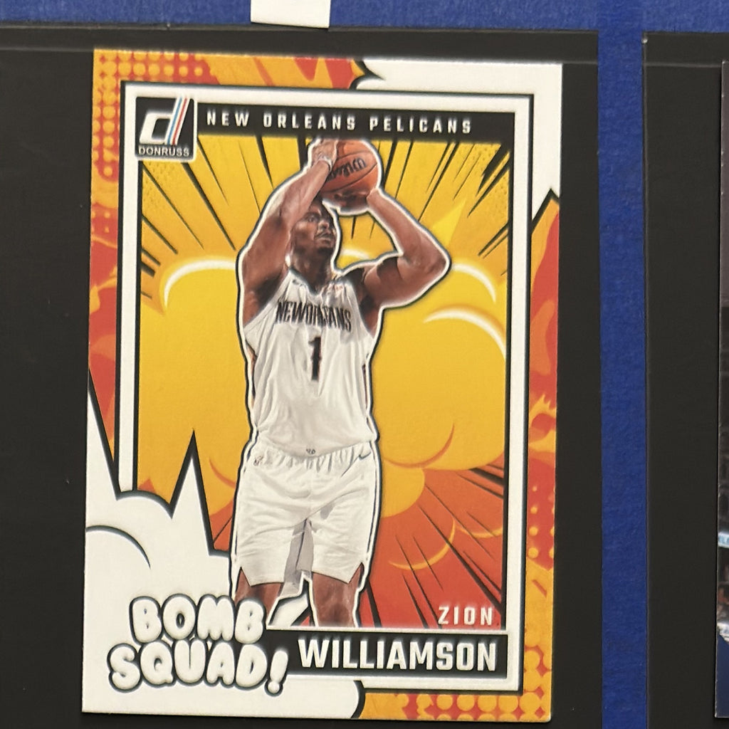 2024-25 Panini Donruss Bomb Squad Zion Williamson #4 — front view