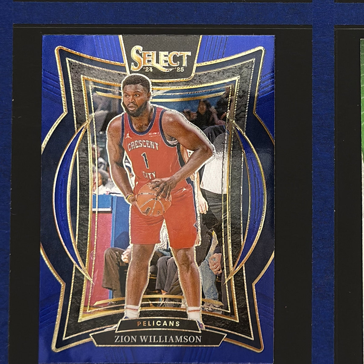 2024-25 Panini Select Concourse Blue Zion Williamson #28 — front view