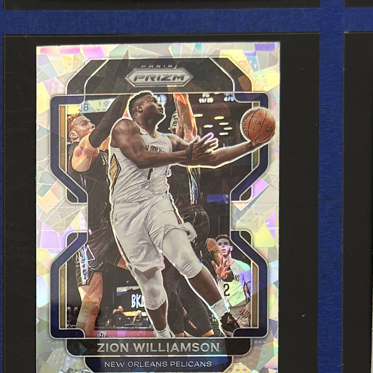 2021-22 Panini Prizm Ice Prizm Zion Williamson #108 — front view