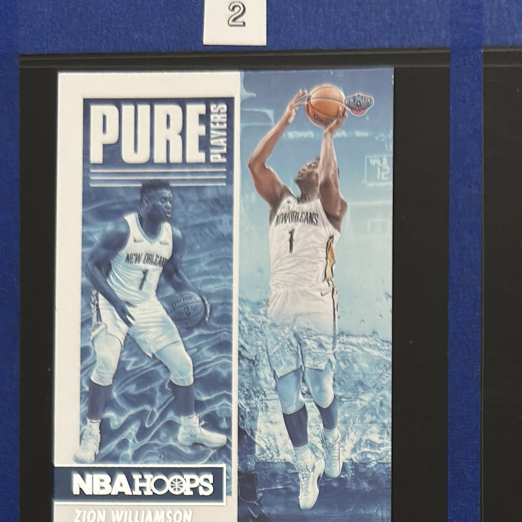 2021-22 Panini NBA Hoops Pure Players Zion Williamson #2 — front view