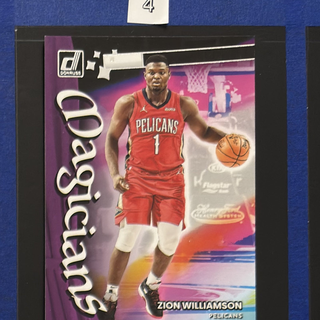 2022-23 Panini Donruss Magicians Zion Williamson #8 — front view