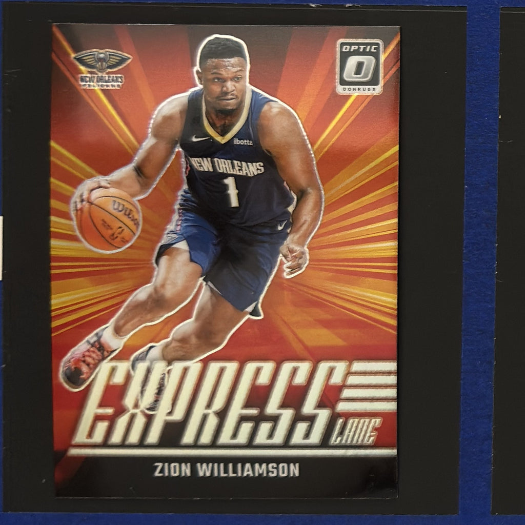 2024-25 Panini Donruss Optic Express Lane Zion Williamson #20 — front view