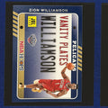 2020-21 Panini NBA Hoops Vanity Plates Zion Williamson #1 — front view