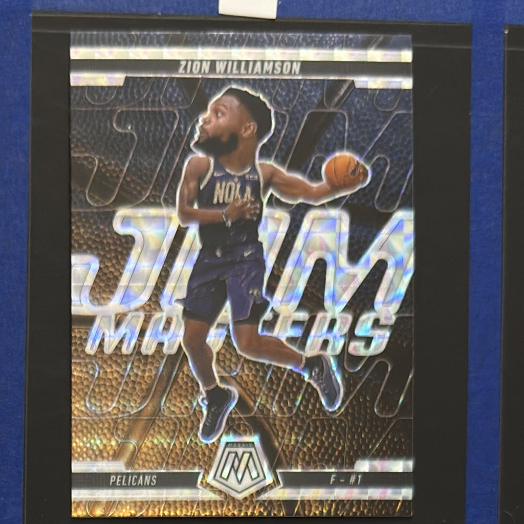 2024-25 Panini Mosaic Jam Masters Mosaic Prizm Zion Williamson #1 — front view