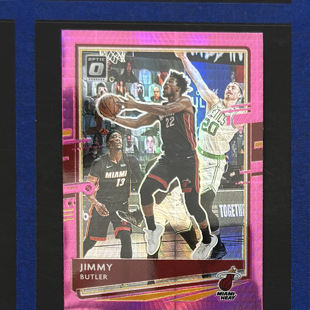 2020-21 Panini Donruss Optic Hyper Pink Prizm Jimmy Butler #53 — front view