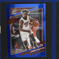2021-22 Panini Donruss Optic Blue Velocity Prizm Jimmy Butler #8 — front view