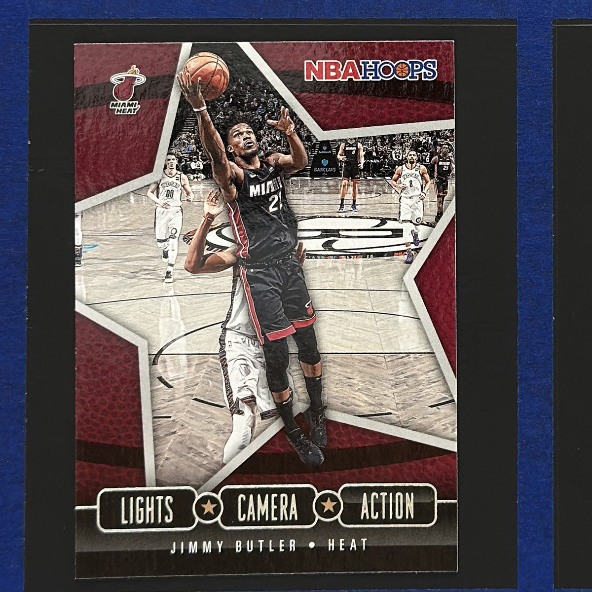 2020-21 Panini NBA Hoops Lights Camera Action Jimmy Butler #15 — front view