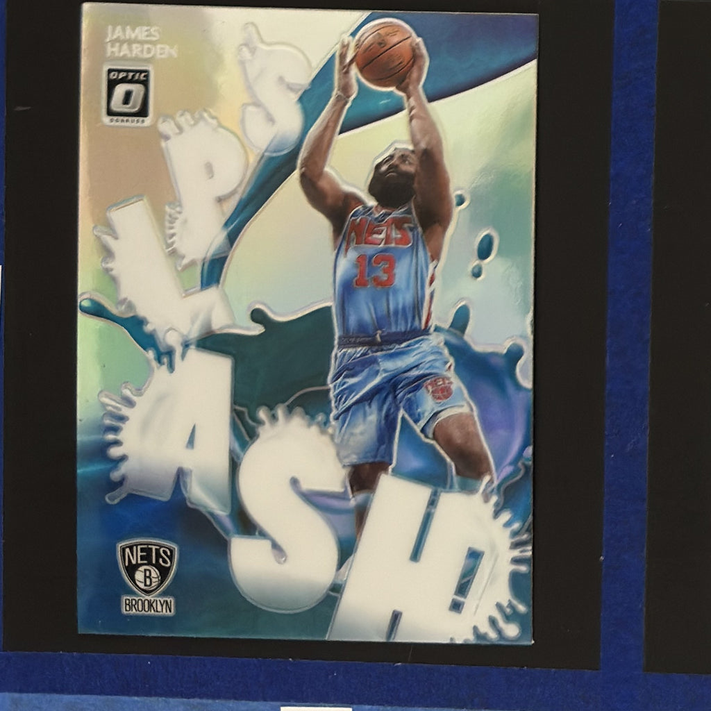 2020-21 Panini Donruss Optic Splash! James Harden #1 — front view