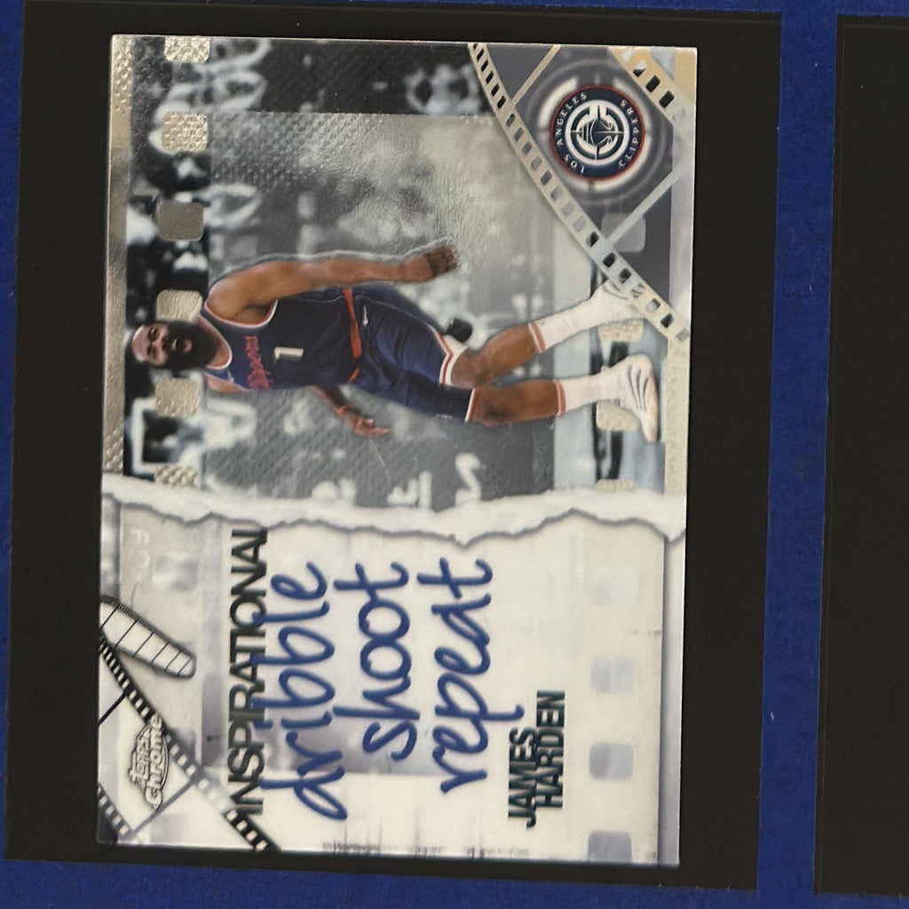 2023-24 Topps Chrome Inspirational James Harden #IP-17 — front view