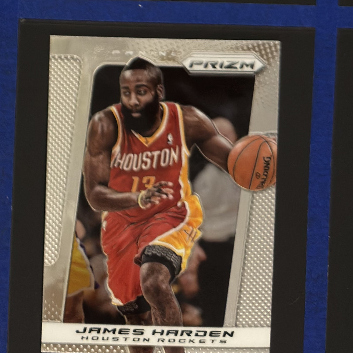 2013-14 Panini Prizm James Harden #92 — front view