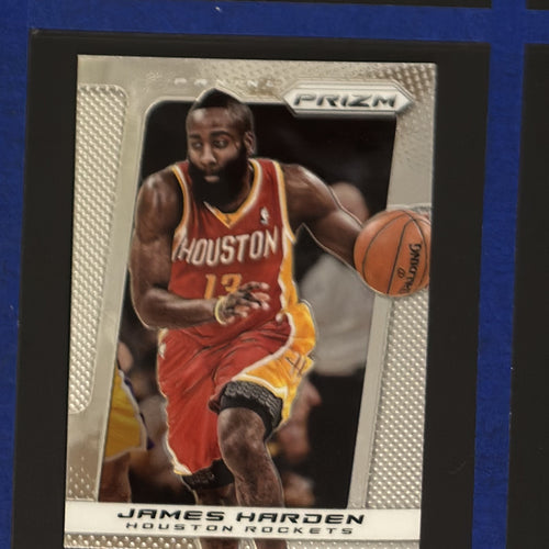 2013-14 Panini Prizm James Harden #92 — front view