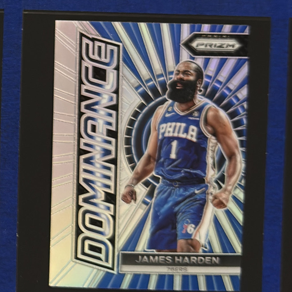 2023-24 Panini Prizm Dominance James Harden #21 — front view