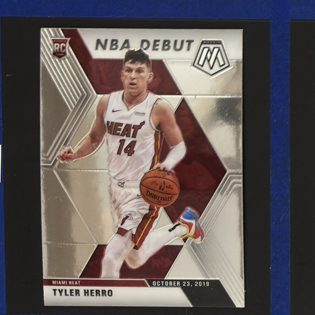 2019-20 Panini Mosaic NBA Debut Tyler Herro RC #280 — front view