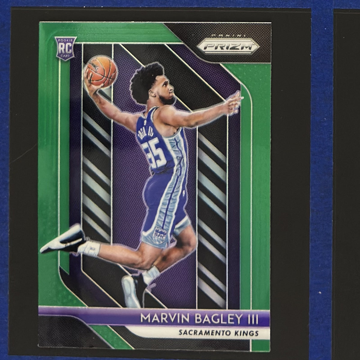 2018-19 Panini Prizm Green Prizm Marvin Bagley III RC #181 — front view