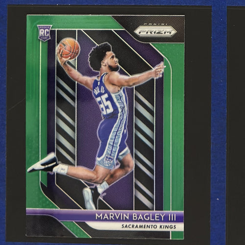 2018-19 Panini Prizm Green Prizm Marvin Bagley III RC #181 — front view